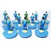 Subbuteo AndrewTable Soccer Suzuki Moto GP Team on Classic Hasbro Bases custom team